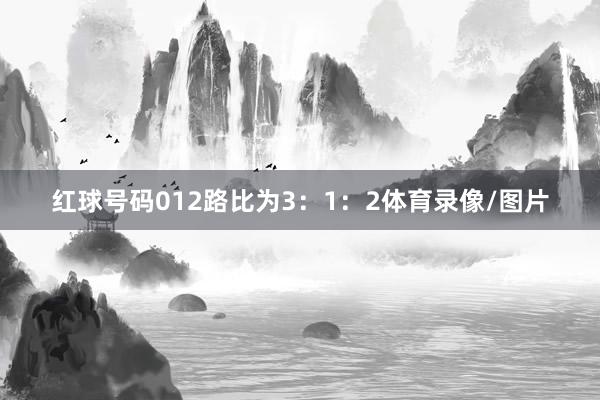 红球号码012路比为3：1：2体育录像/图片