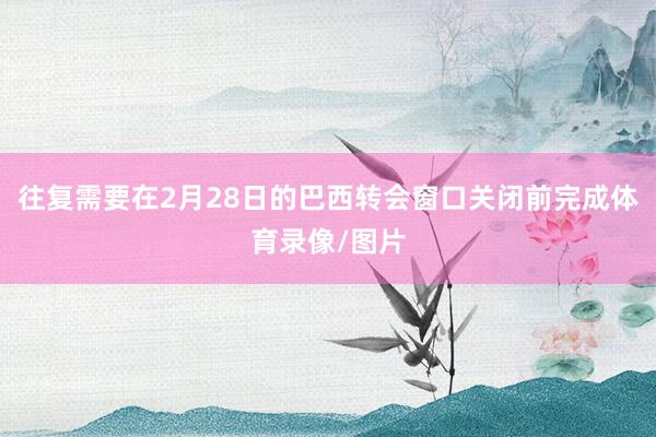 往复需要在2月28日的巴西转会窗口关闭前完成体育录像/图片