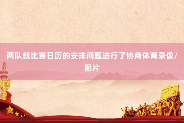 两队就比赛日历的安排问题进行了协商体育录像/图片