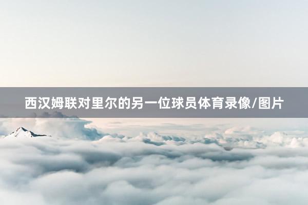 西汉姆联对里尔的另一位球员体育录像/图片