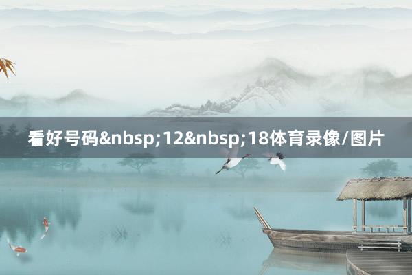 看好号码&nbsp;12&nbsp;18体育录像/图片