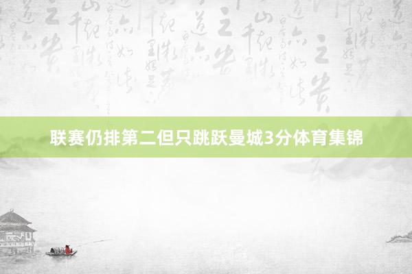 联赛仍排第二但只跳跃曼城3分体育集锦