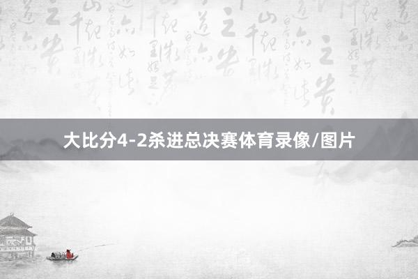 大比分4-2杀进总决赛体育录像/图片