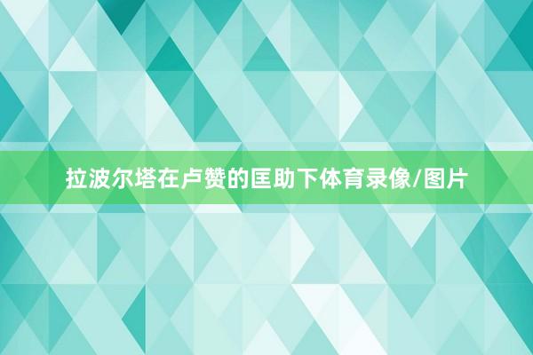 拉波尔塔在卢赞的匡助下体育录像/图片