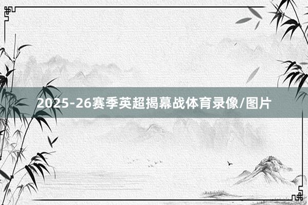 2025-26赛季英超揭幕战体育录像/图片