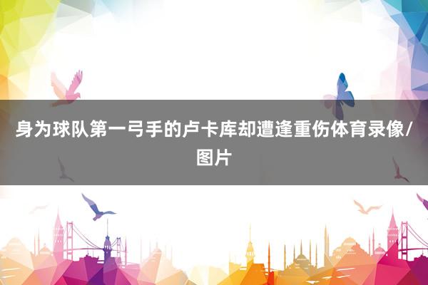 身为球队第一弓手的卢卡库却遭逢重伤体育录像/图片