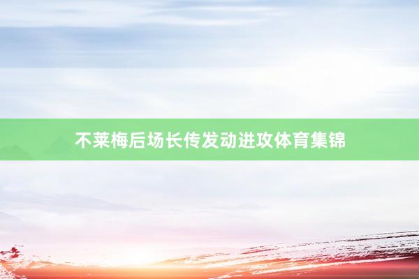 不莱梅后场长传发动进攻体育集锦