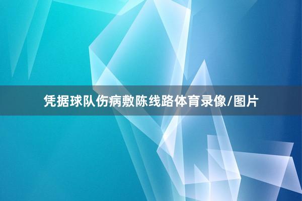 凭据球队伤病敷陈线路体育录像/图片