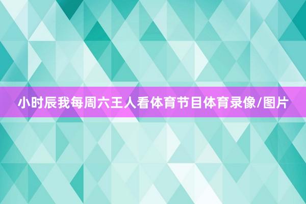 小时辰我每周六王人看体育节目体育录像/图片